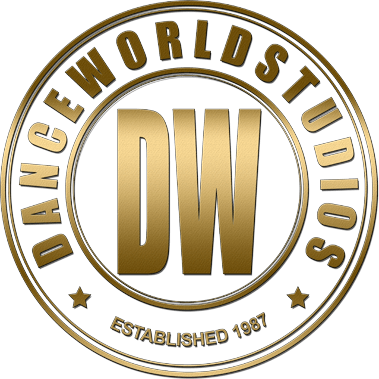 dance world studios logo established in 1987