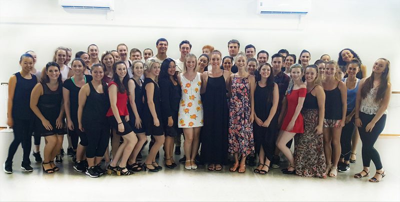 Musical Theatre Students with Jemma RixOZ