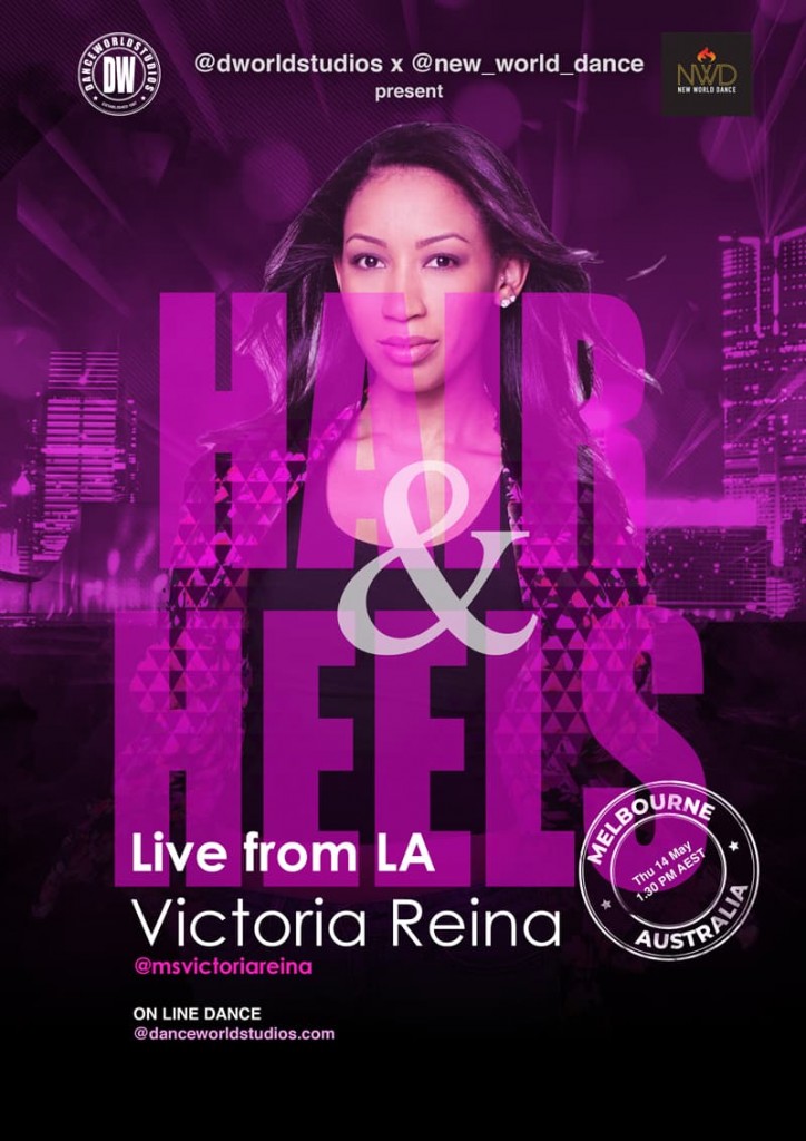 Live from LA Victoria Reina Online Hair and Heels class